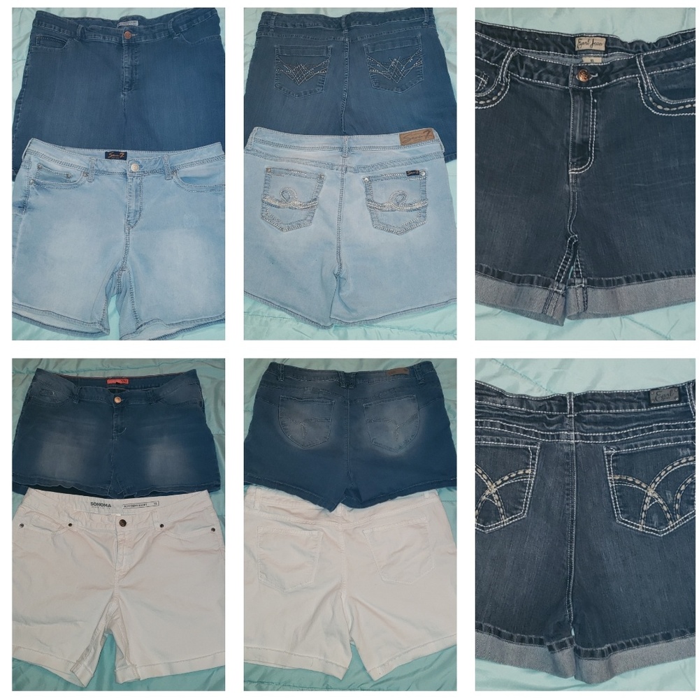 Women's shorts 5 pair lot